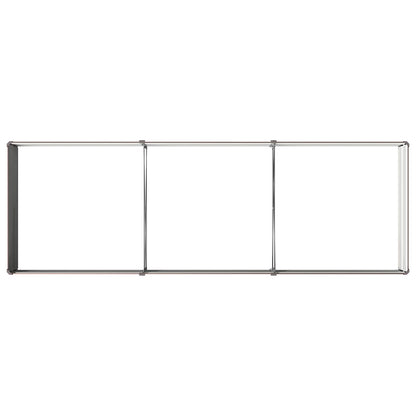 vidaXL Raised Garden Bed Brown 240 x 80 x 24 cm cold-rolled steel