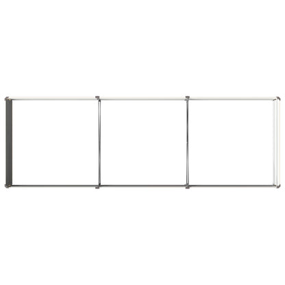 vidaXL Raised Garden Bed Ivory 240 x 80 x 24 cm cold-rolled steel