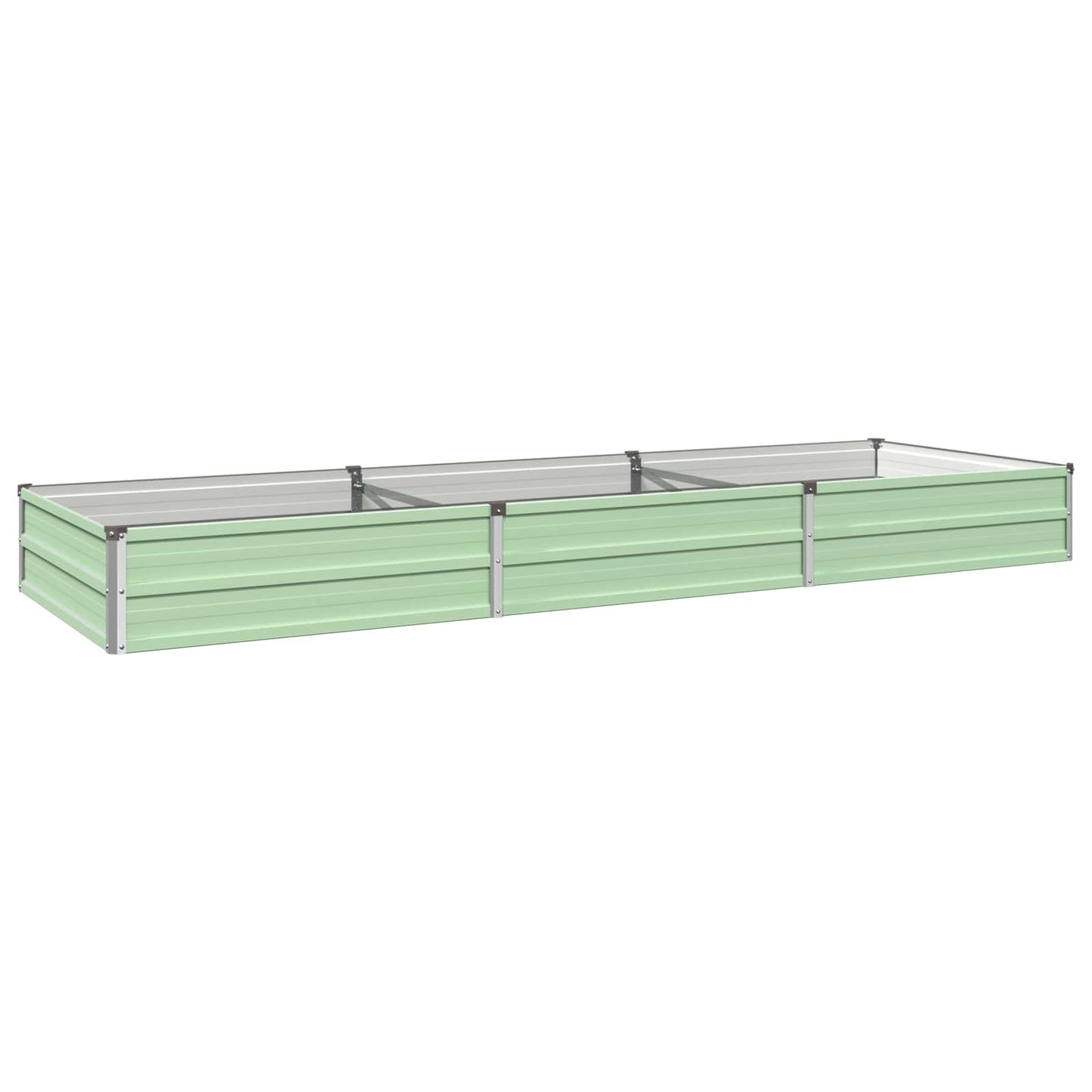 vidaXL Raised Garden Bed Pastel Green 240 x 80 x 24 cm