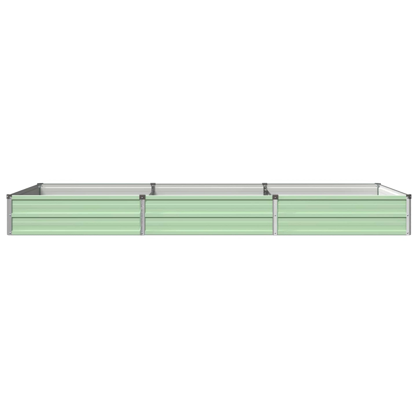 vidaXL Raised Garden Bed Pastel Green 240 x 80 x 24 cm