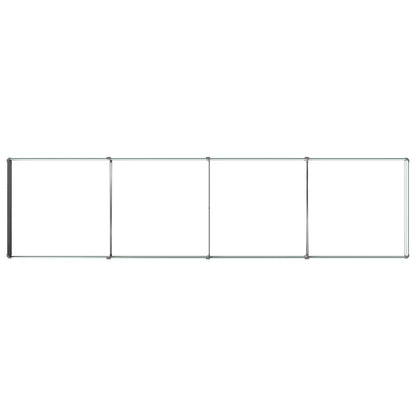 vidaXL Raised Garden Bed Green 320 x 80 x 24 cm cold-rolled steeel