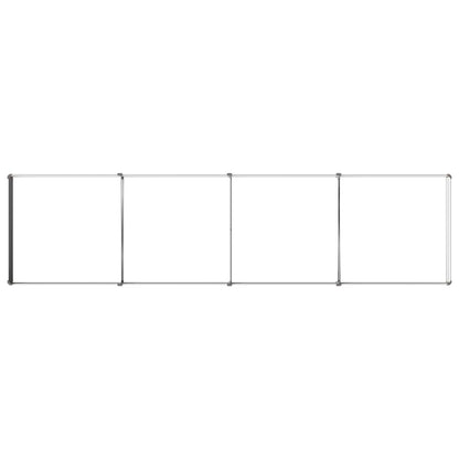 vidaXL Raised Garden Bed Grey 320 x 80 x 24 cm cold-rolled steel