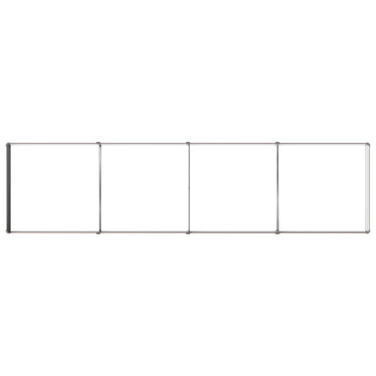 vidaXL Raised Garden Bed Brown 320 x 80 x 24 cm cold-rolled steel