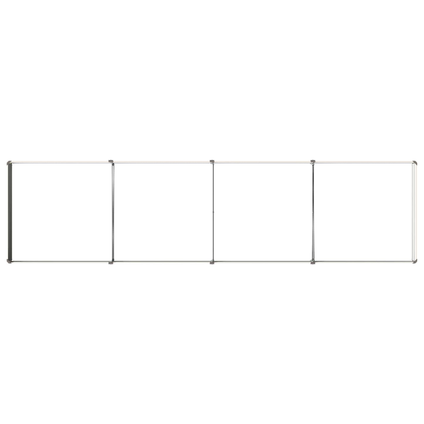 vidaXL Raised Garden Bed Ivory 320 x 80 x 24 cm cold-rolled steel