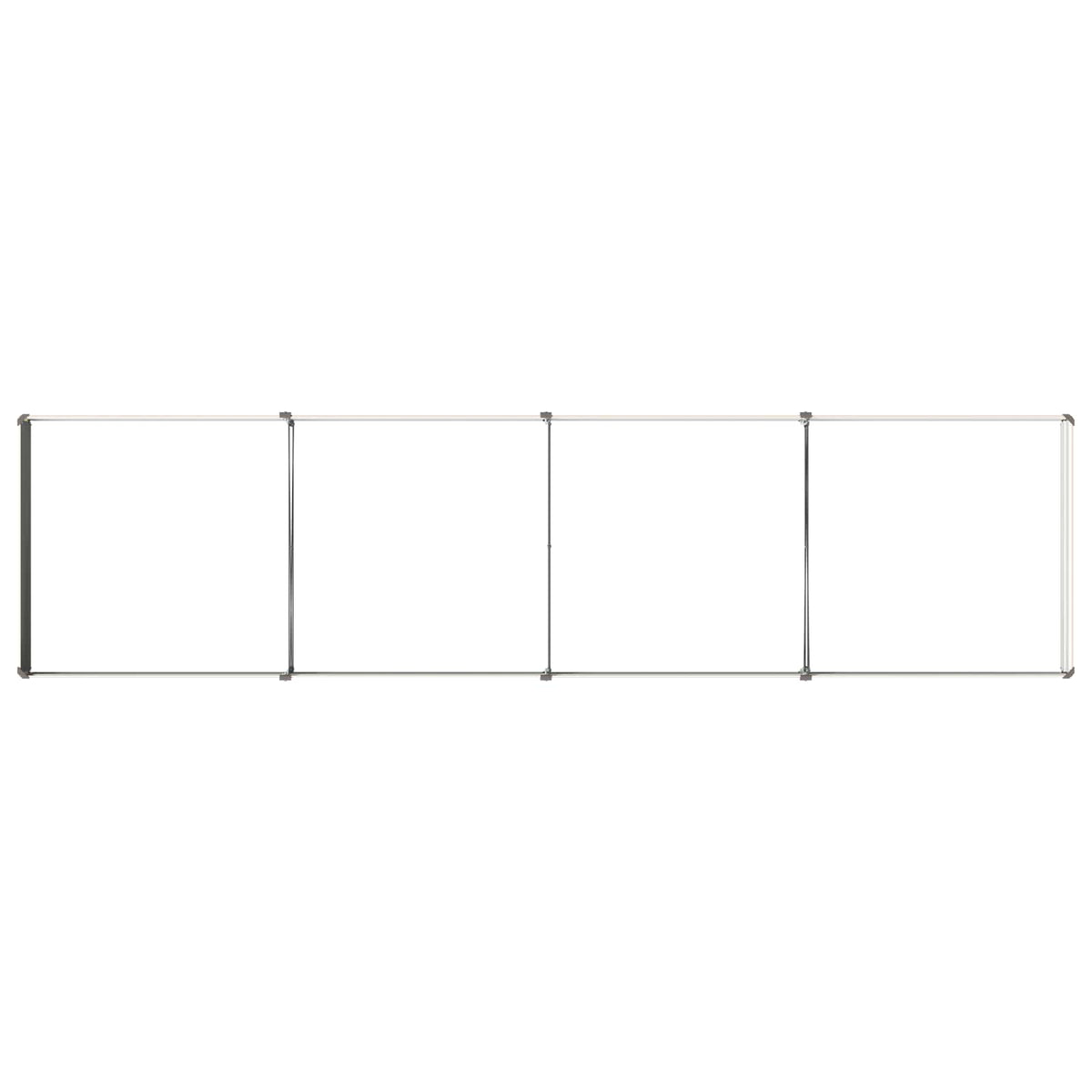 vidaXL Raised Garden Bed Ivory 320 x 80 x 24 cm Galvanised Steel