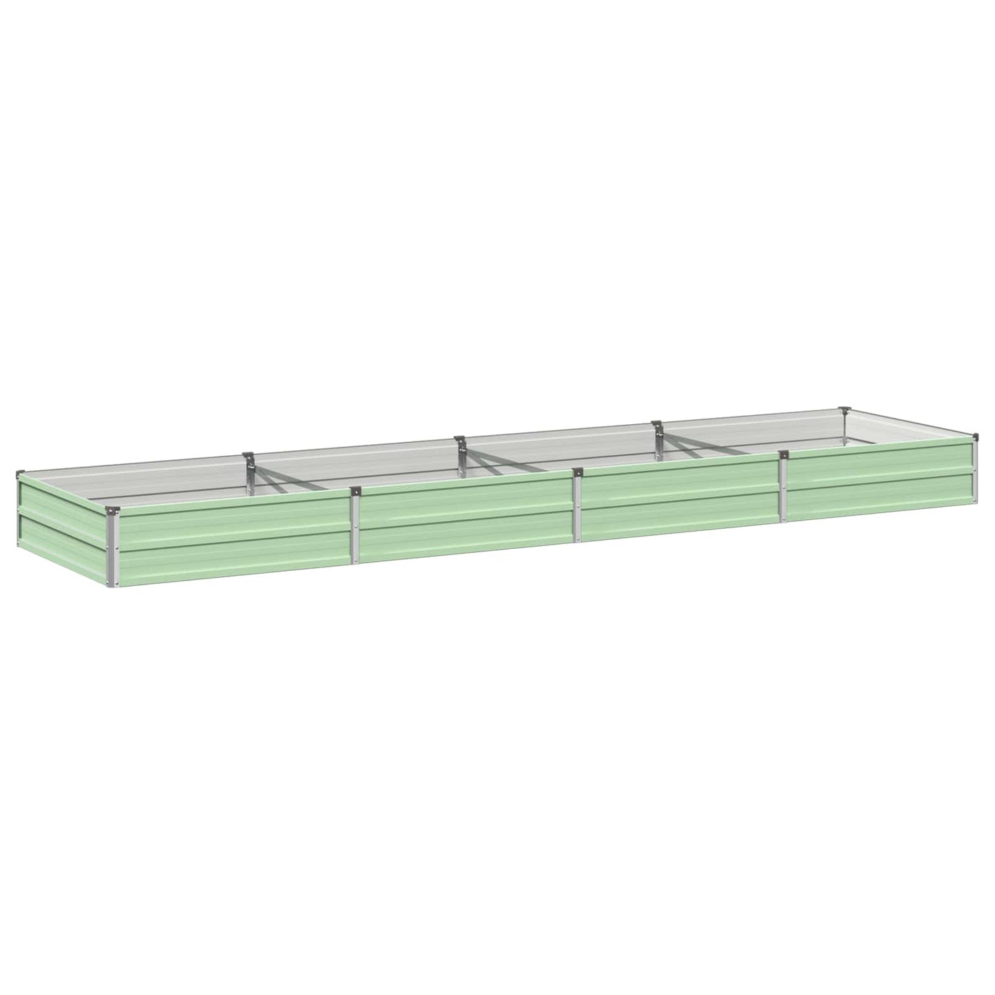 vidaXL Raised Garden Bed Pastel Green 320 x 80 x 24 cm