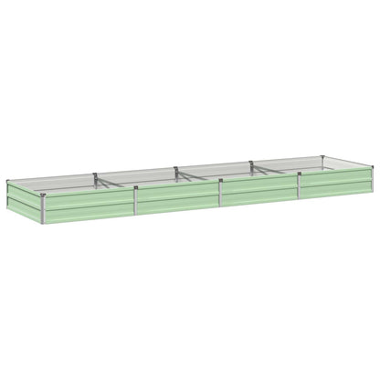 vidaXL Raised Garden Bed Pastel Green 320 x 80 x 24 cm