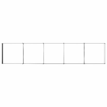 vidaXL Raised Garden Bed Anthracite 400 x 80 x 24 cm cold-rolled steel