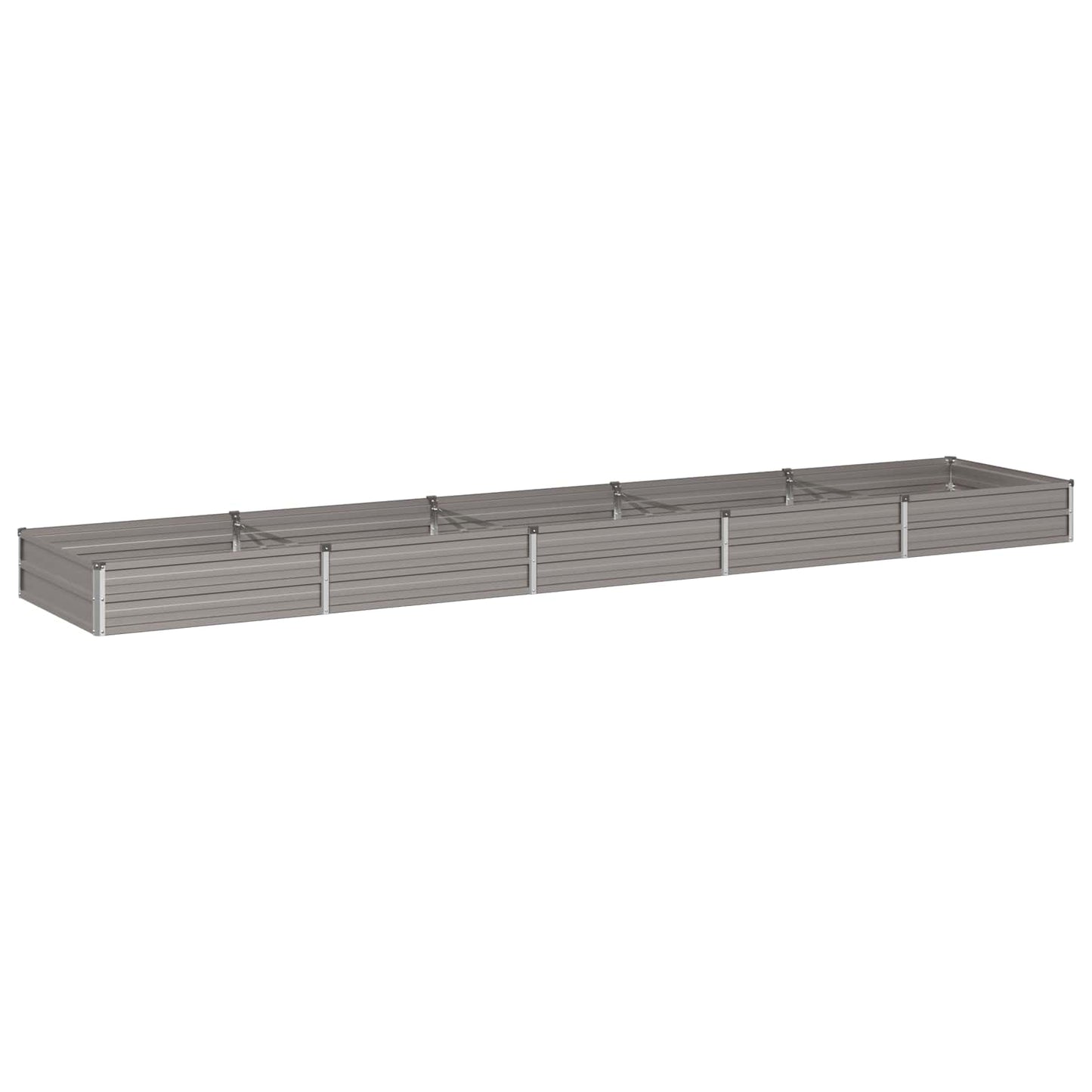vidaXL Raised Garden Bed Rusty 400 x 80 x 24 cm corton