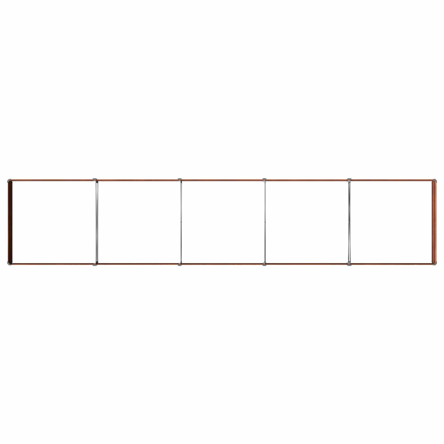 vidaXL Raised Garden Bed Rusty 400 x 80 x 24 cm corton