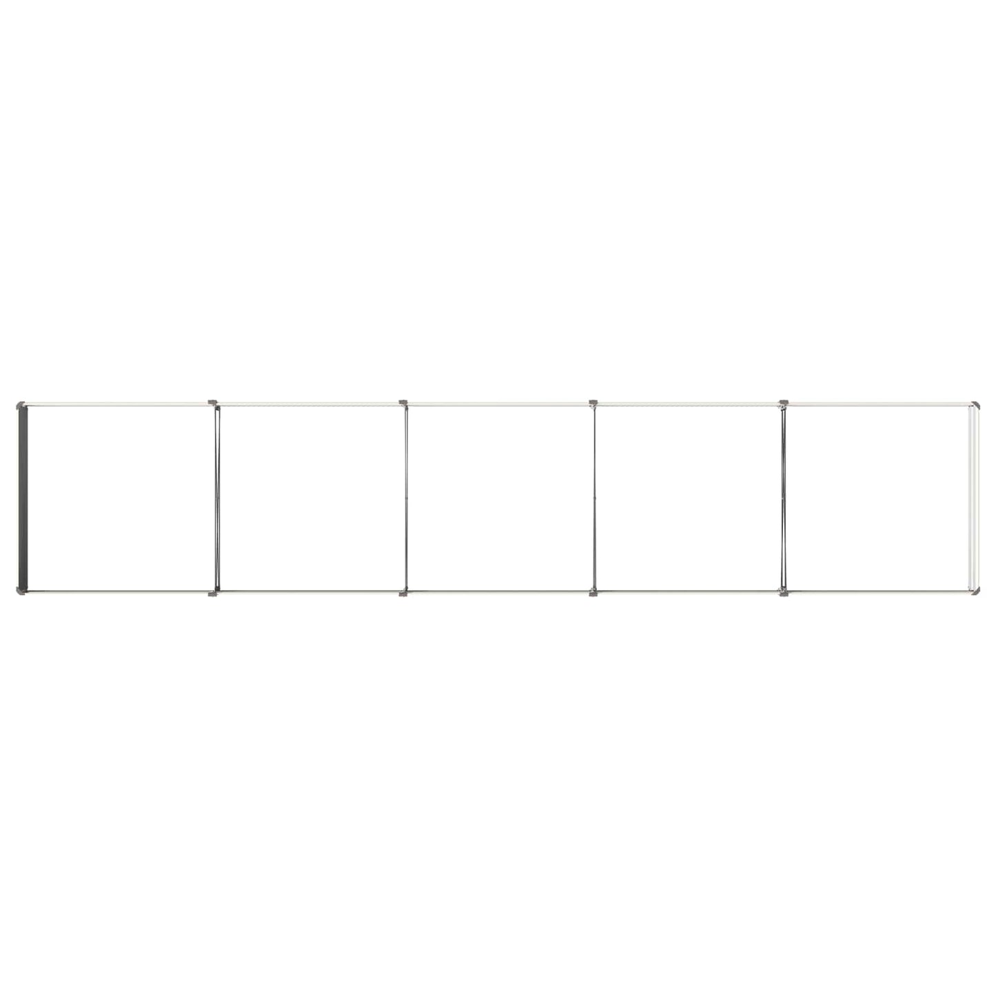 vidaXL Raised Garden Bed Ivory 400 x 80 x 24 cm cold-rolled steel