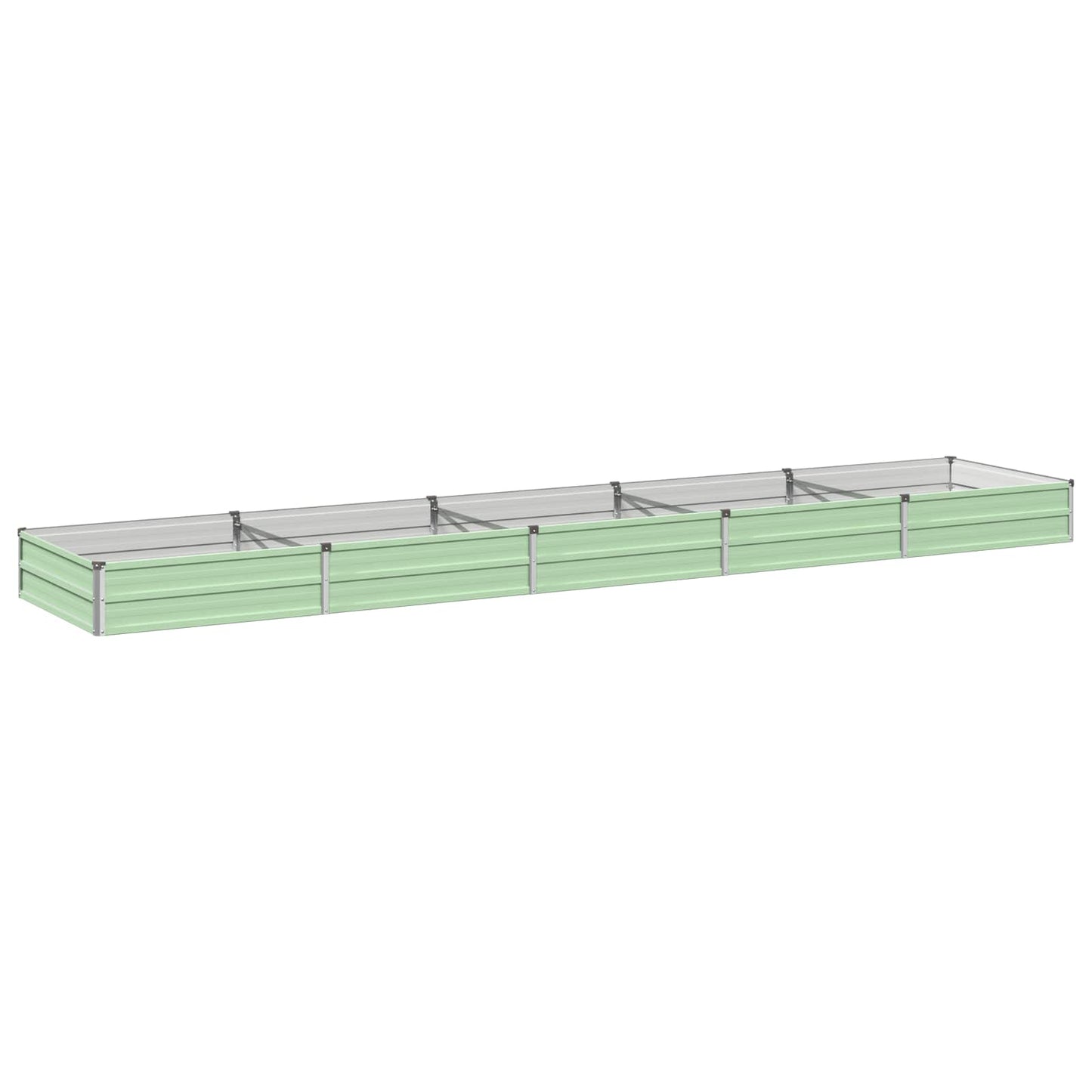 vidaXL Raised Garden Bed Pastel Green 400 x 80 x 24 cm