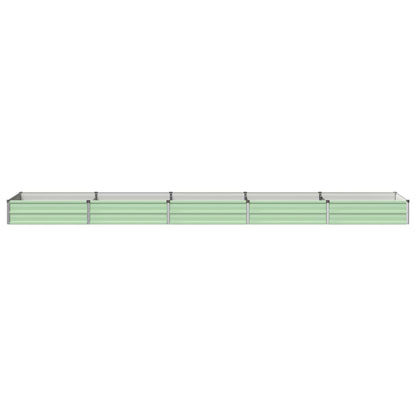 vidaXL Raised Garden Bed Pastel Green 400 x 80 x 24 cm