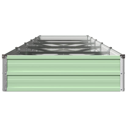 vidaXL Raised Garden Bed Pastel Green 400 x 80 x 24 cm