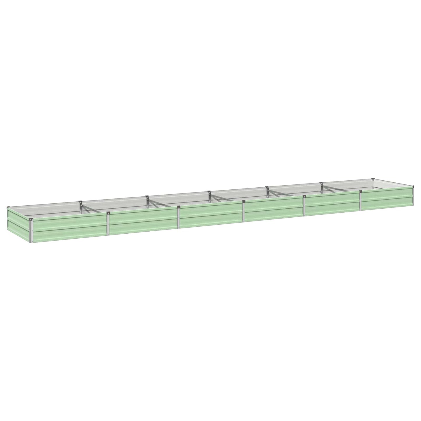 vidaXL Raised Garden Bed Pastel Green 480 x 80 x 24 cm