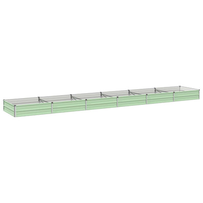 vidaXL Raised Garden Bed Pastel Green 480 x 80 x 24 cm
