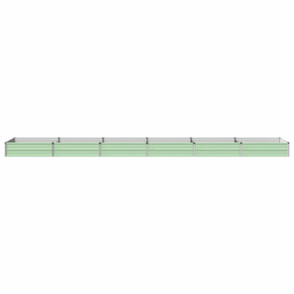 vidaXL Raised Garden Bed Pastel Green 480 x 80 x 24 cm