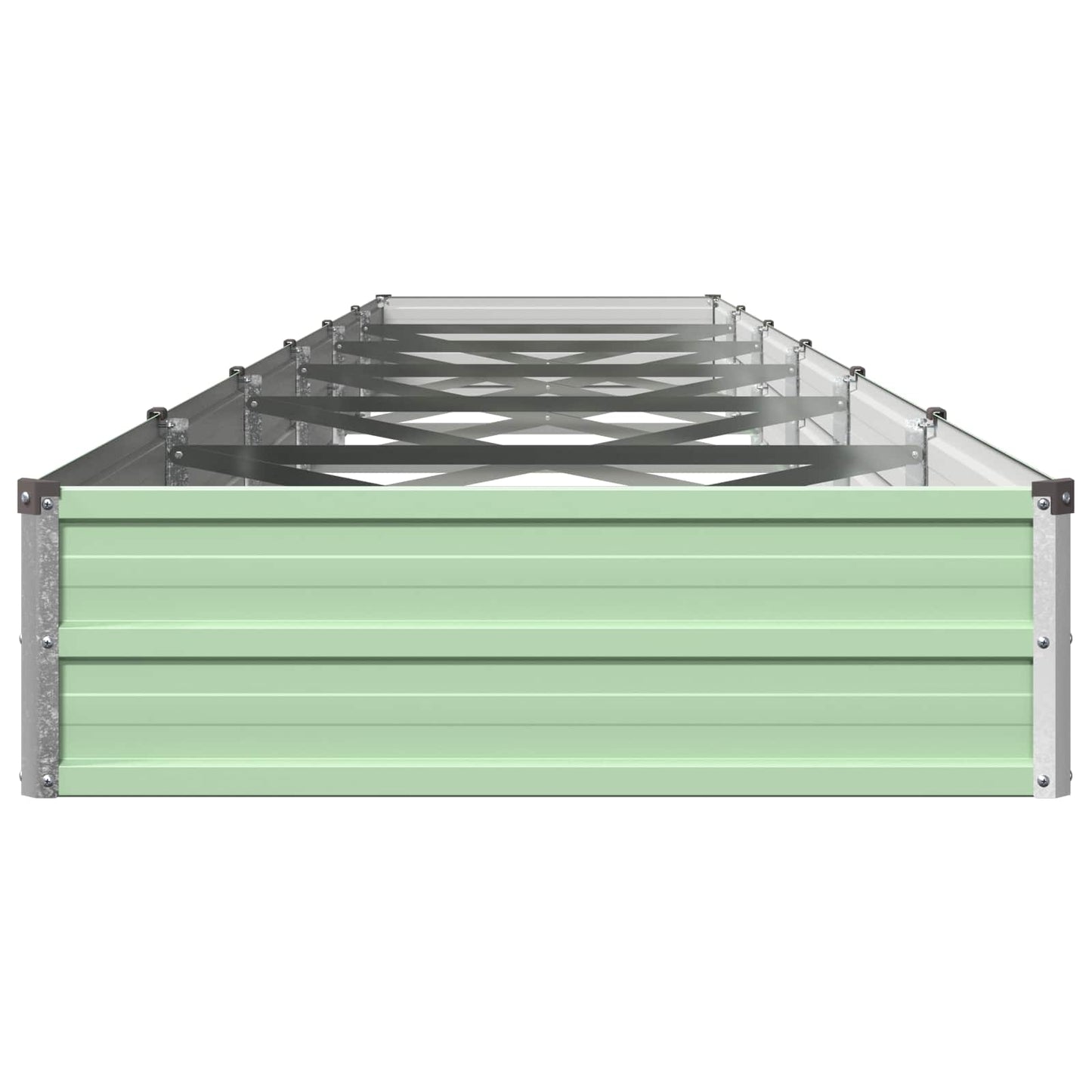 vidaXL Raised Garden Bed Pastel Green 480 x 80 x 24 cm