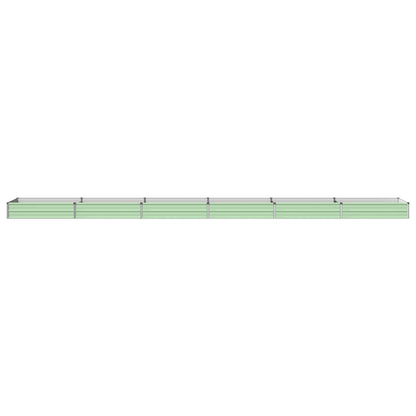 vidaXL Raised Garden Bed Pastel Green 600 x 80 x 24 cm