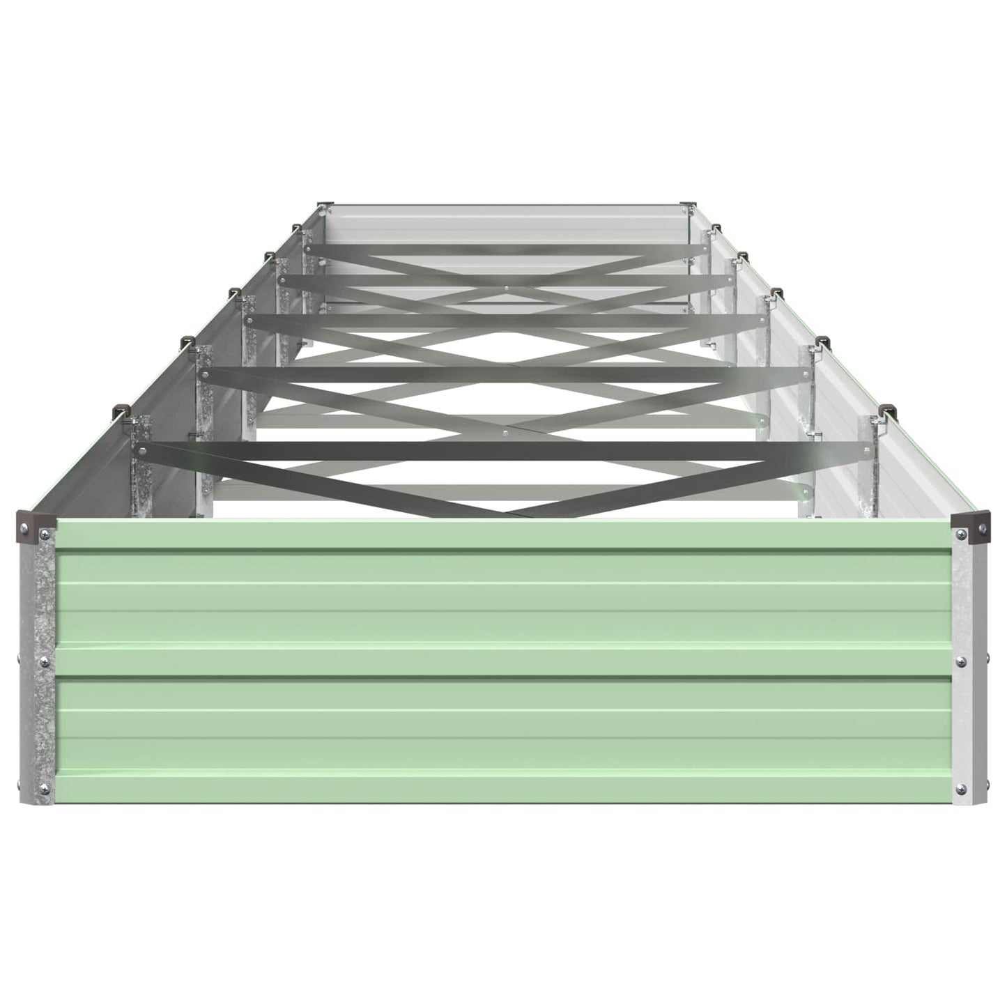vidaXL Raised Garden Bed Pastel Green 600 x 80 x 24 cm