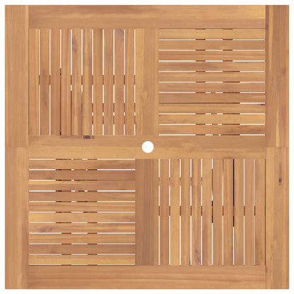 vidaXL Garden Set 5 pcs Brown Solid Teak Wood