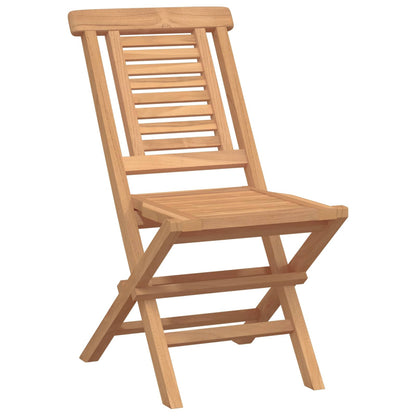 vidaXL Garden Set 5 pcs Brown Solid Teak Wood