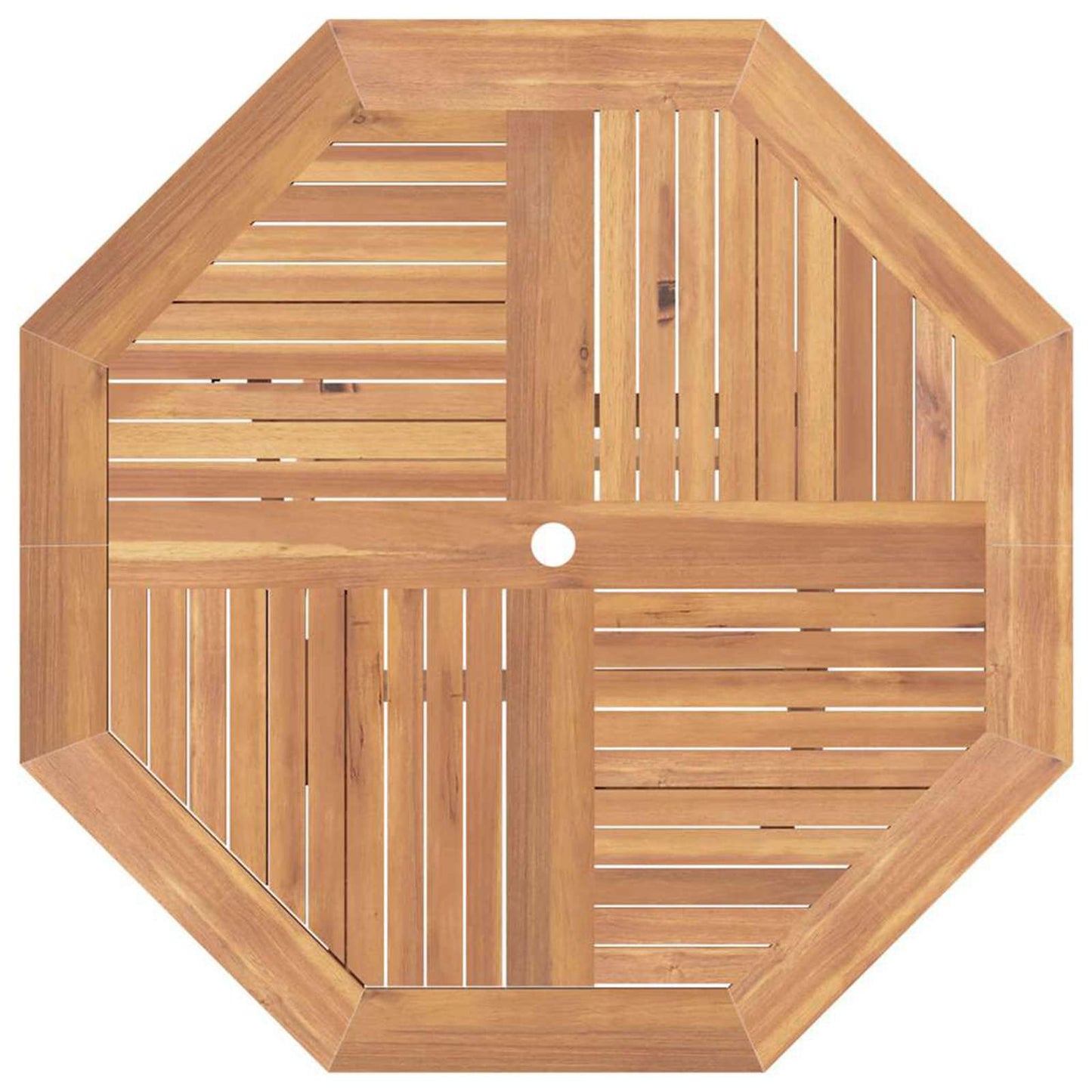 vidaXL Garden Set 5 pcs Brown Solid Teak Wood