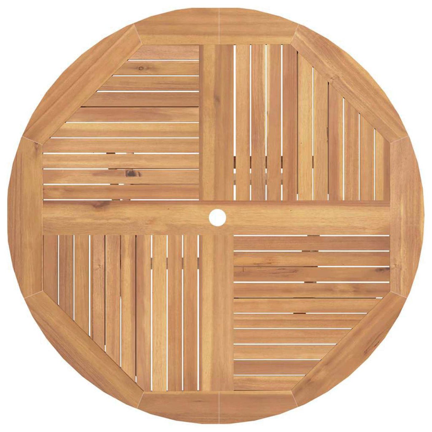 vidaXL Garden Set 5 pcs Brown Solid Teak Wood