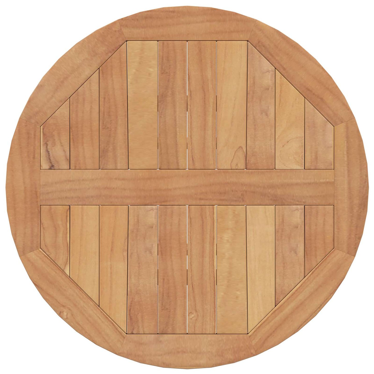 vidaXL Garden Set 3 pcs Brown Soild Teak Wood