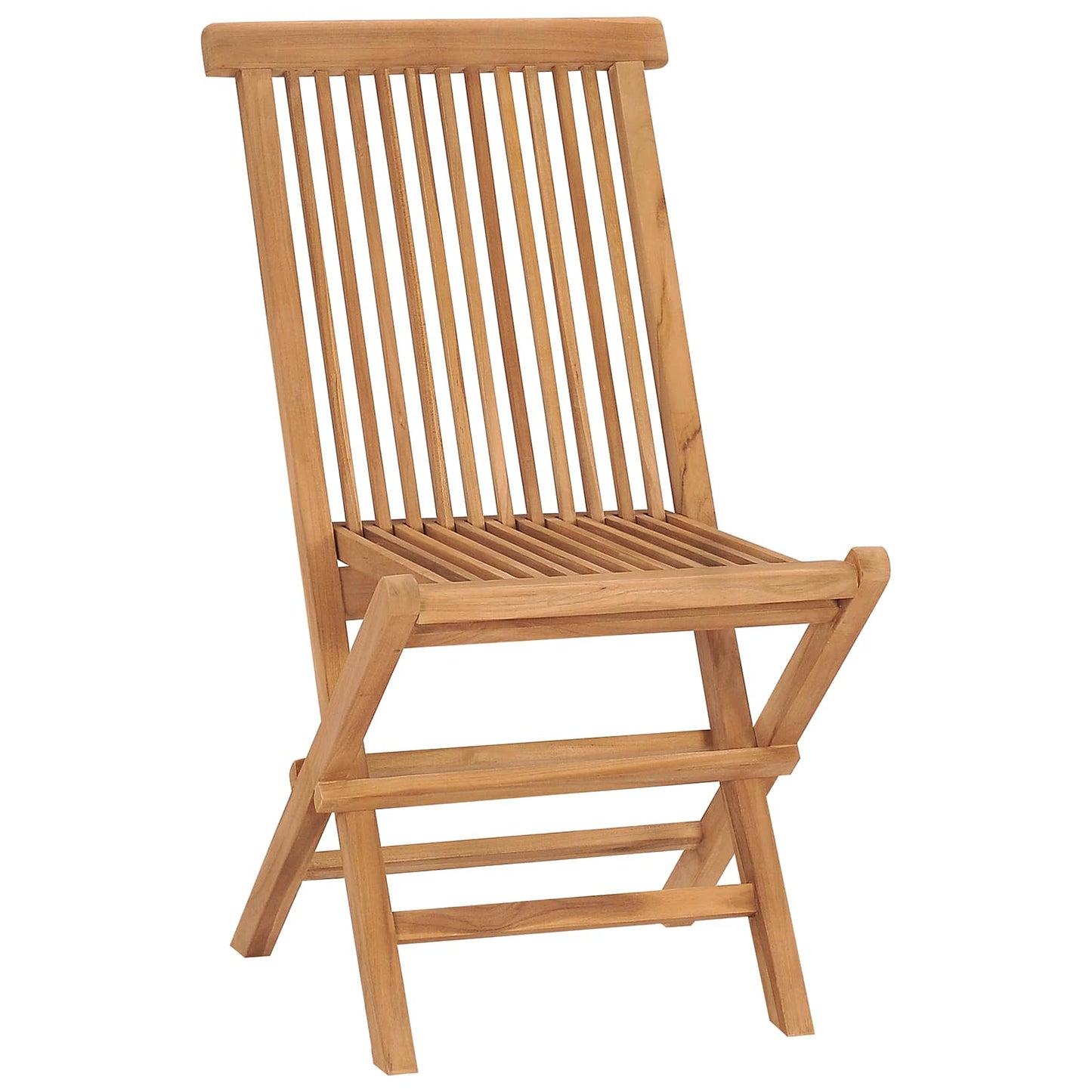 vidaXL Garden Set 5 pcs Brown Soild Teak Wood
