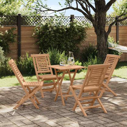 vidaXL Garden Set 3 pcs Brown Soild Teak Wood
