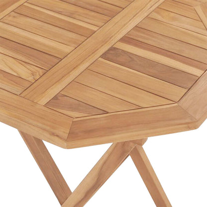 vidaXL Garden Set 3 pcs Brown Soild Teak Wood