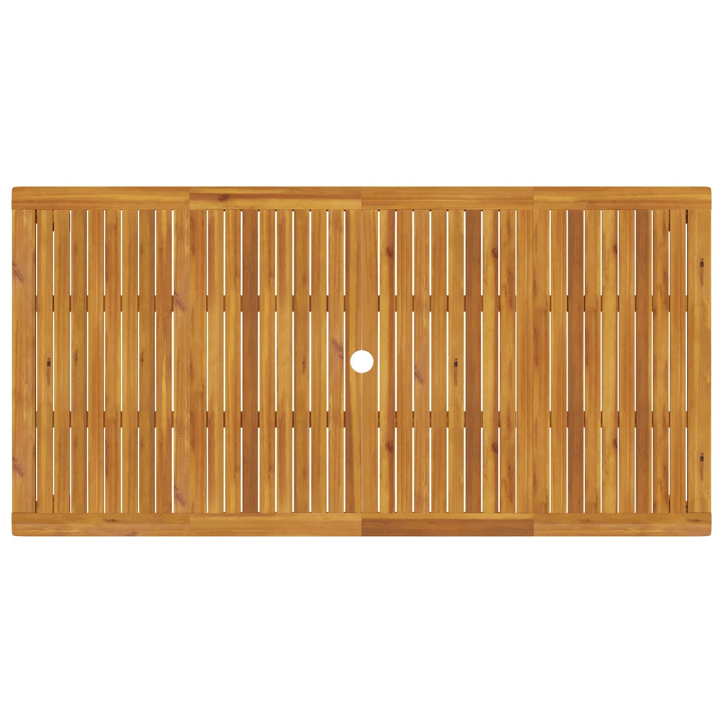 vidaXL 9-Piece Garden Dining Set 9 pcs Natural Solid Acacia Wood