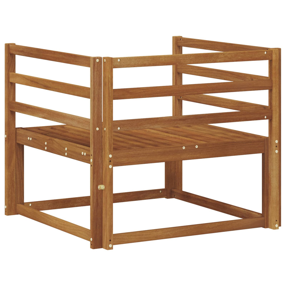 vidaXL Outdoor Middle Sofa Natural