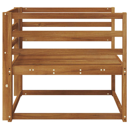 vidaXL Outdoor Middle Sofa Natural