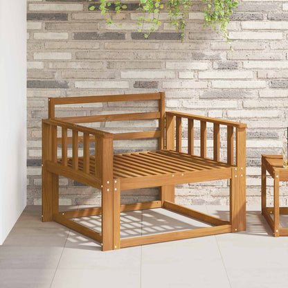 vidaXL Outdoor Middle Sofa Natural
