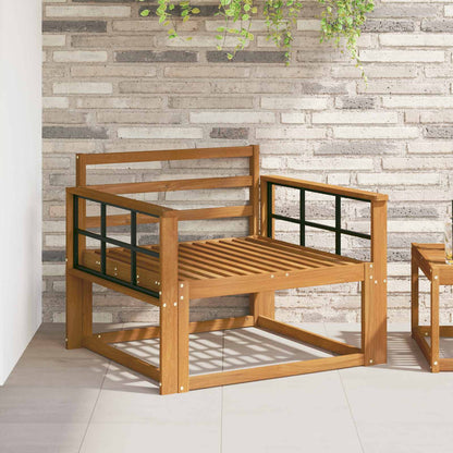 vidaXL Outdoor Middle Sofa Natural