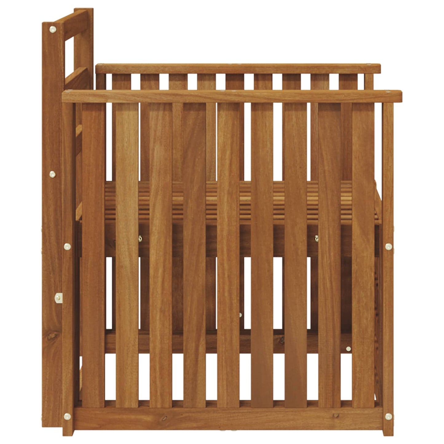 vidaXL Outdoor Sofa Solid Acacia Wood Natural