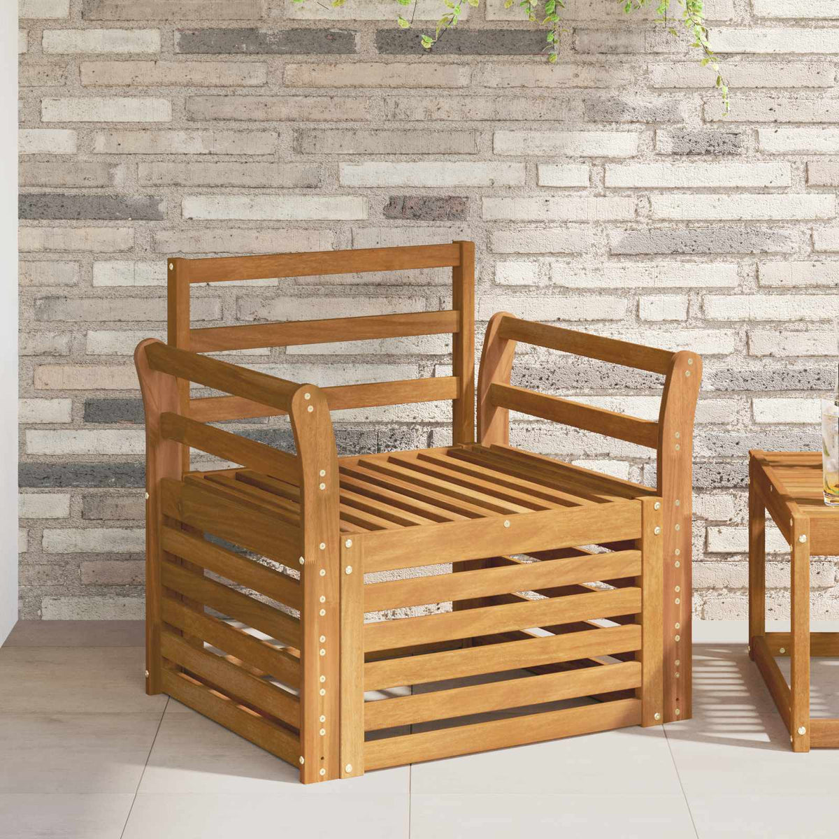 vidaXL Outdoor Sofa Set Solid Acacia Wood