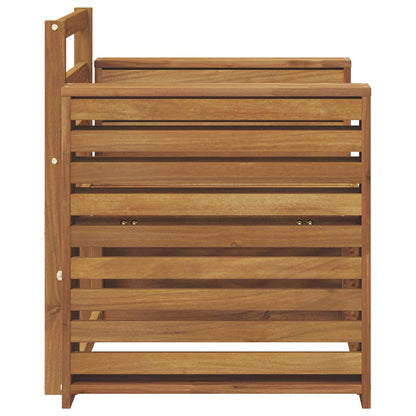 vidaXL Outdoor Sofa Solid Acacia Wood Natural