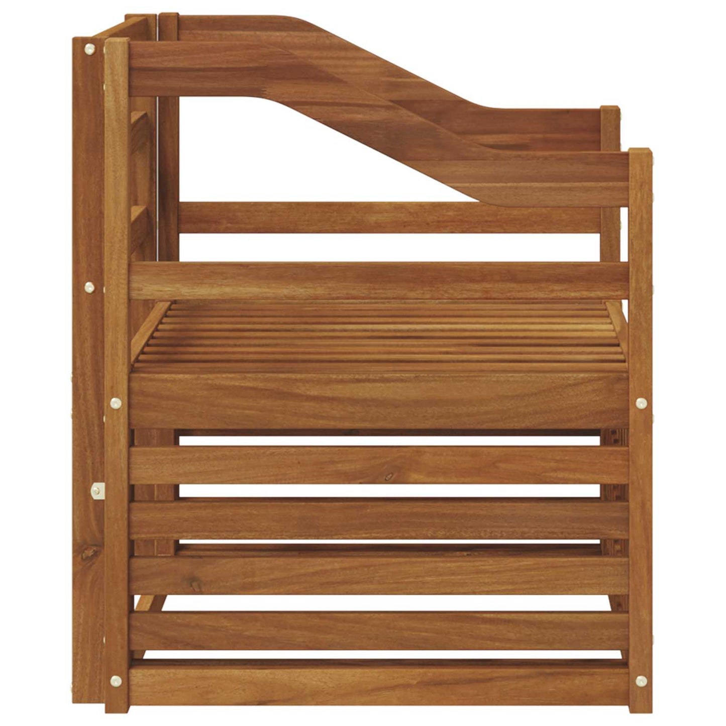 vidaXL Outdoor Sofa Solid Acacia Wood Natural