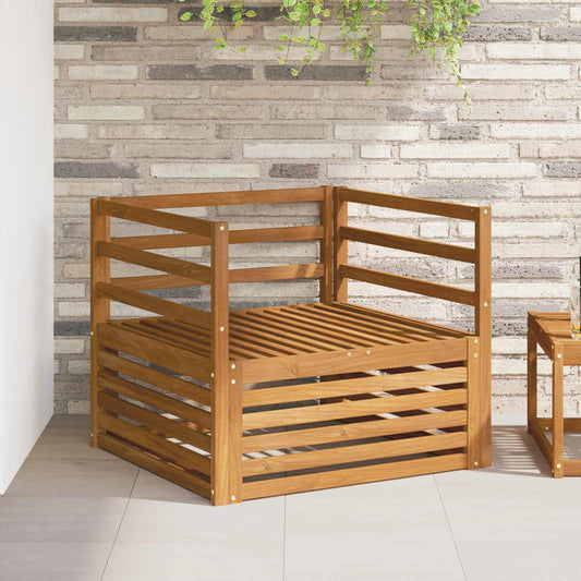 vidaXL 2 pcs Outdoor Sofa Natural