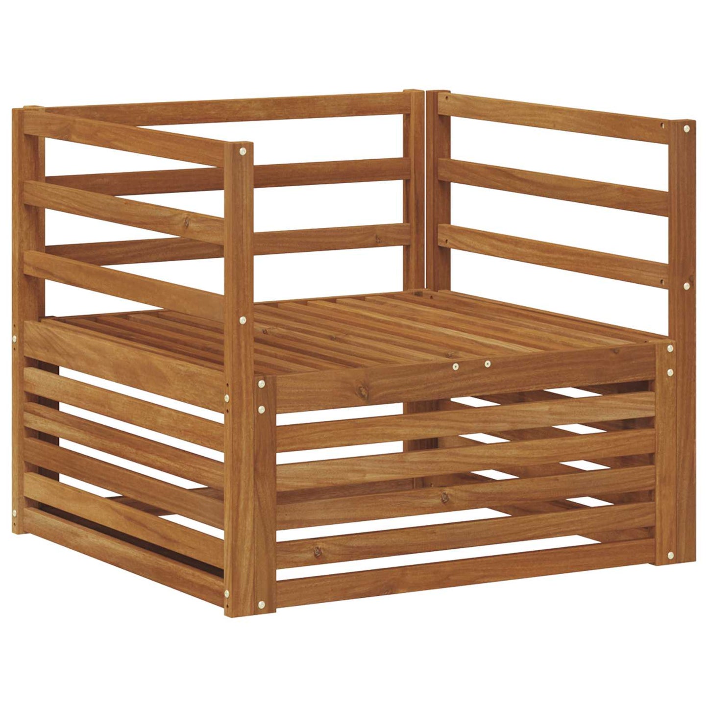 vidaXL 2 Piece Outdoor Sofa Natural