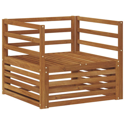 vidaXL 2 Piece Outdoor Sofa Natural
