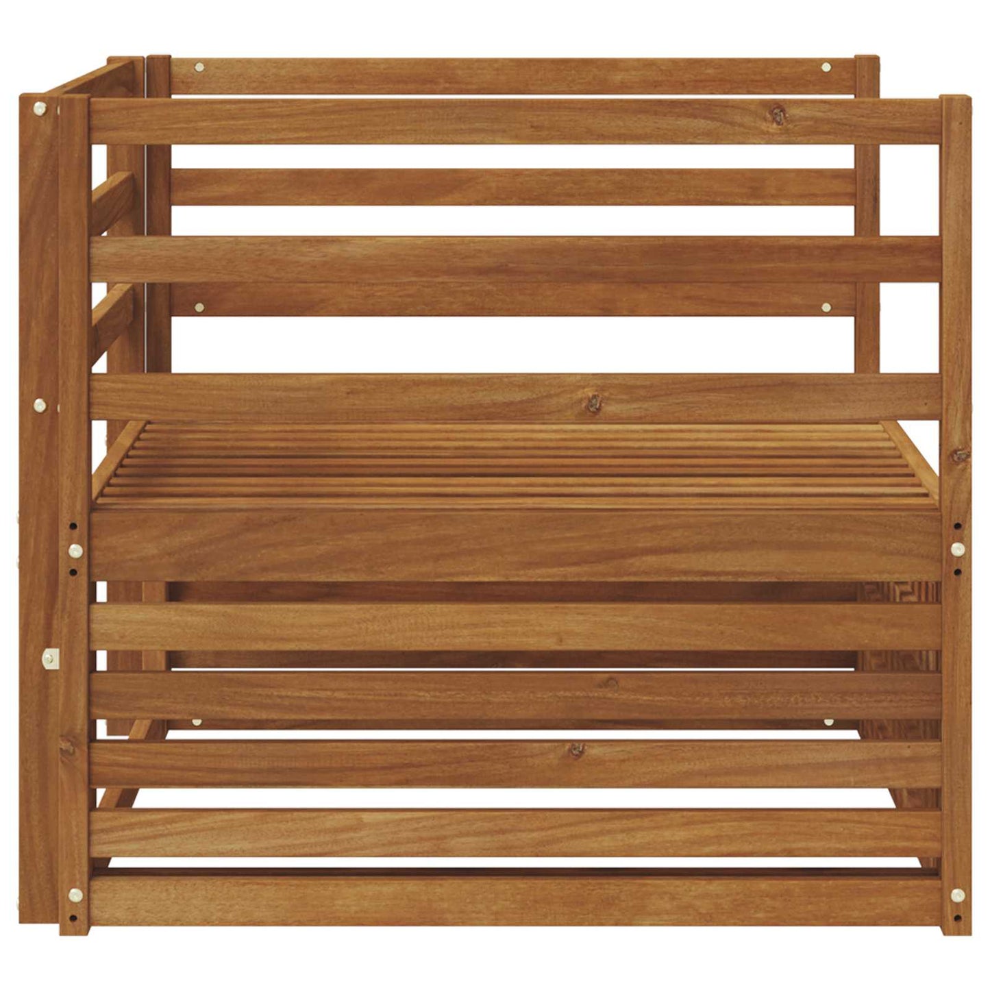 vidaXL 2 Piece Outdoor Sofa Natural