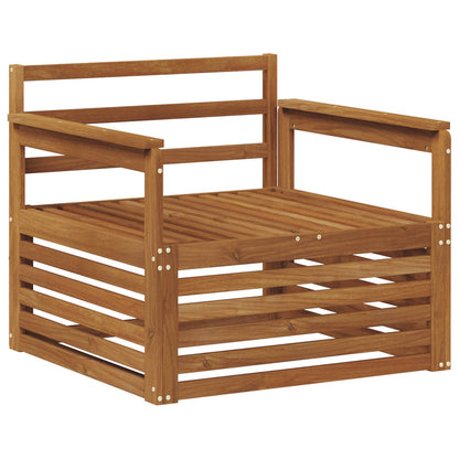 vidaXL 2 Piece Outdoor Sofa Natural