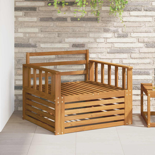 vidaXL 2 pcs Outdoor Sofa Natural