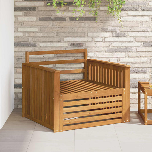 vidaXL 2 pcs Outdoor Sofa Natural