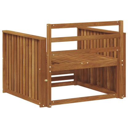 vidaXL 2 Piece Outdoor Sofa Natural