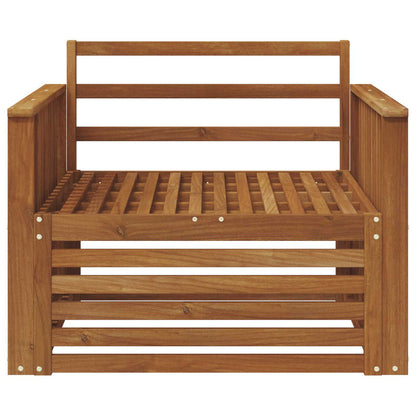 vidaXL 2 Piece Outdoor Sofa Natural